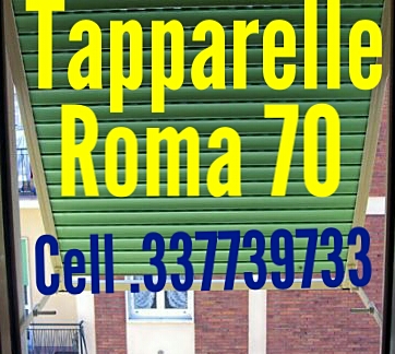 Riparazione serrande tapparelle elettriche Roma 70 cell.337739733 Dario