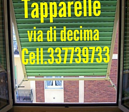Riparazione serrande tapparelle elettriche EUR Roma via di Decima cell.337739733 Dario