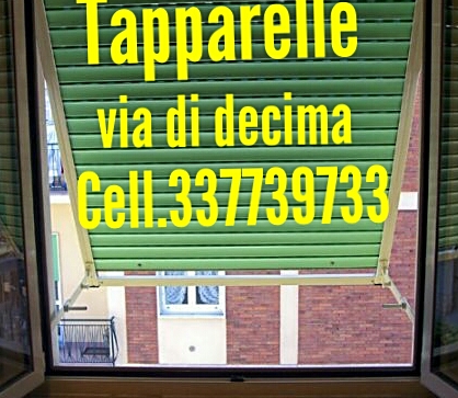 Riparazione serrande tapparelle elettriche EUR Roma via di Decima cell.337739733 Dario