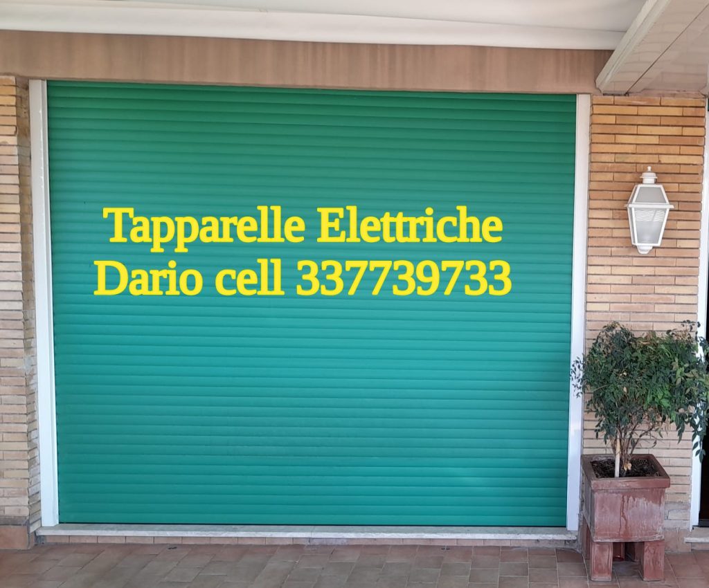 Riparazione Tapparelle Roma cell.337739733