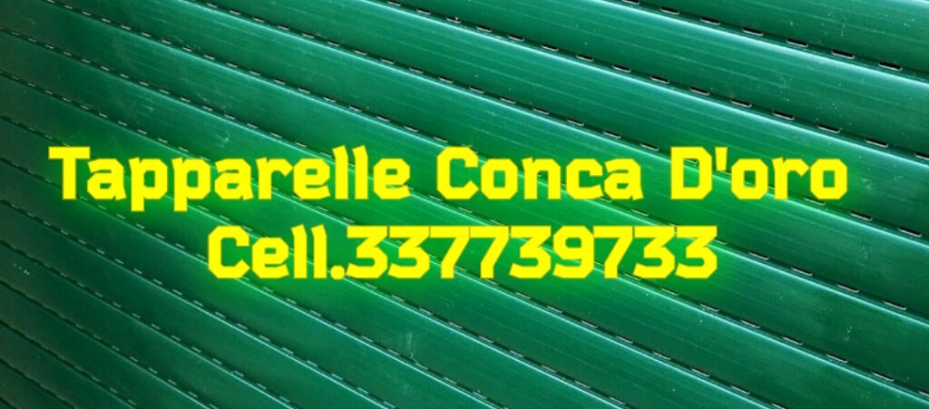 tapparella bloccata via Conca D'Oro cell.337739733 Dario
